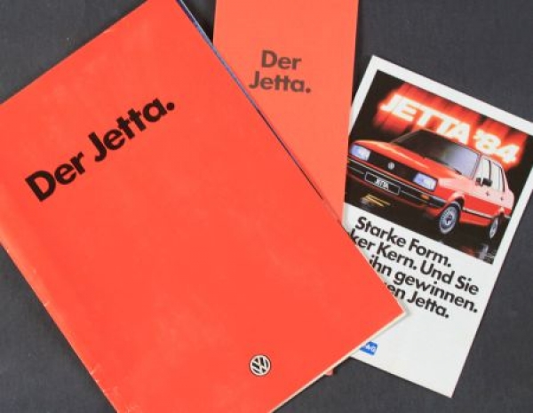 Volkswagen Jetta  Modelprogram 1983 Carbrochure (4840)