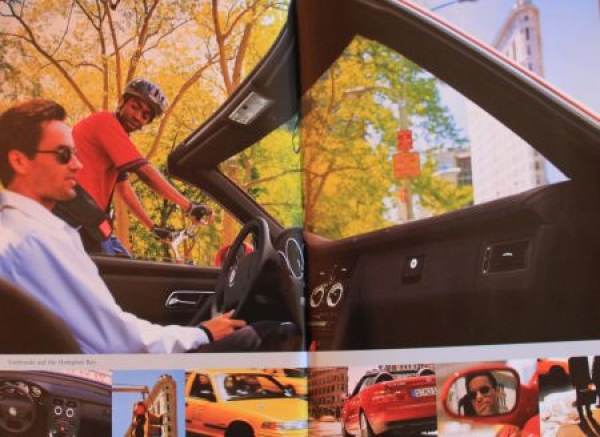 Mercedes-Benz SLK Modelprogram 1997 "Der SLK von Mercedes" Carbrochure (4534)