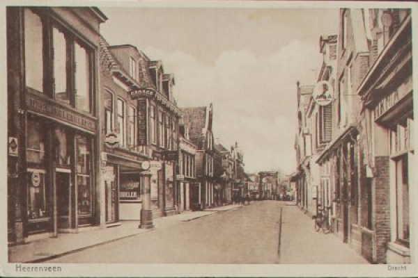 Shell Tankstelle Heerenveen 1929 Werbe-Postkarte (3031)