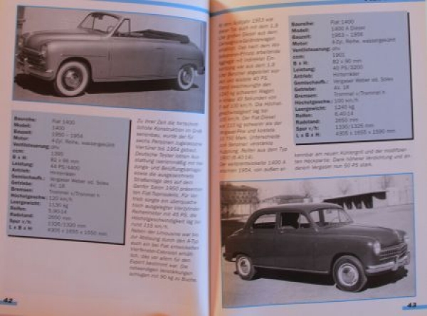 Kuch "Fiat Personenwagen seit 1945" Fiat-History 1998 (4527)