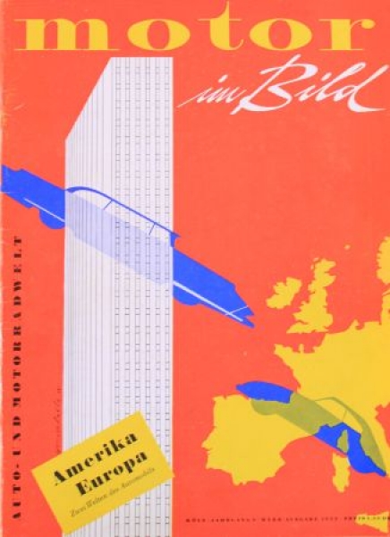 "Motor im Bild" Automobile-Magazine 1955 (4517)