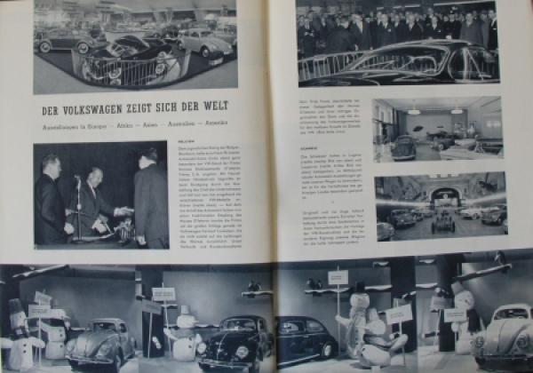 "Volkswagen Informationen" 1956 VW-Magazine (4975)