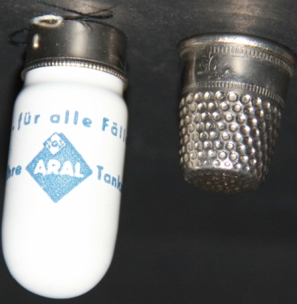 BV Aral Nähset 1965 mit Fingerhut (4988)