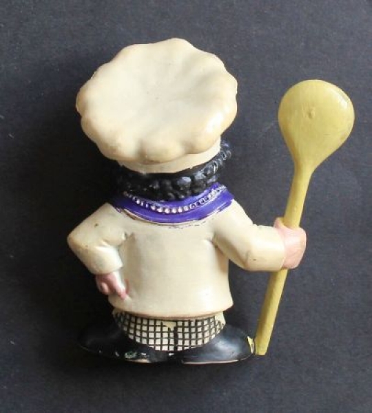 Apetito Cookfigur with cookingspoon 1980 hardrubber (2757)