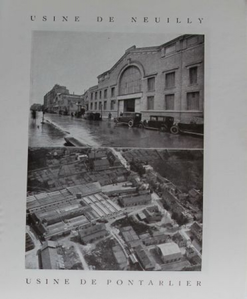 Donnet 11 CV Modelprogram 1926 Carbrochure (2771)