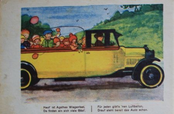 "Toeff-Toeff !!" Automobile-Childrenbook 1927 (6373)
