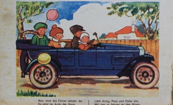 "Toeff-Toeff !!" Automobile-Childrenbook 1927 (6373)