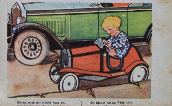 "Toeff-Toeff !!" Automobile-Childrenbook 1927 (6373)