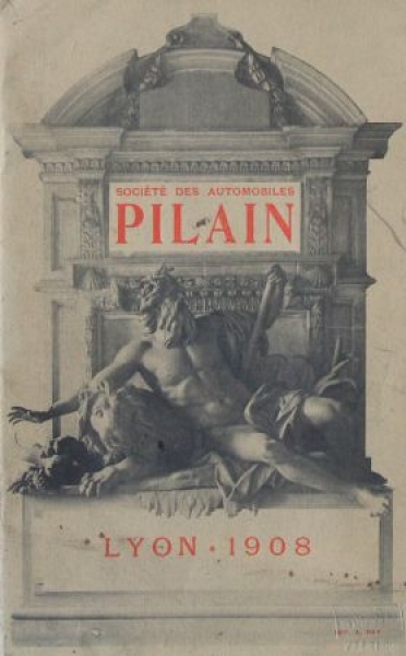 Pilan Automobiles Modelprogram 1908 Carbrochure (2766)