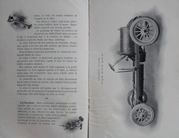 Pilan Automobiles Modelprogram 1908 Carbrochure (2766)