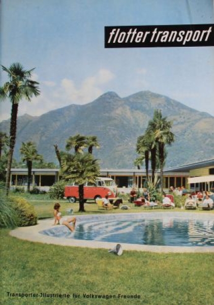 Volkswagen Magazine "Flotter Transport" 1961 (6382)