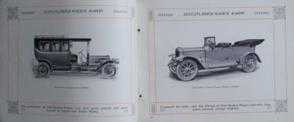 De Dion Bouton Modelprogram 1913 Carbrochure (3050)