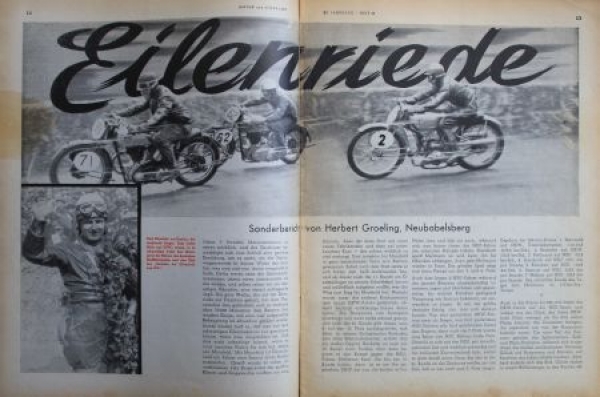 "Motor & Sport" Motor-Magazine Poessneck 1935 (3069)