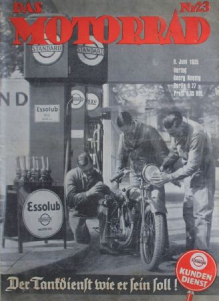 "Das Motorrad" Motorbike-Magazine 1935 (3073)