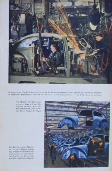 Volkswagen 1955 "Aus 5000 wird 1" VW-Fabrication Tritschler (3071)
