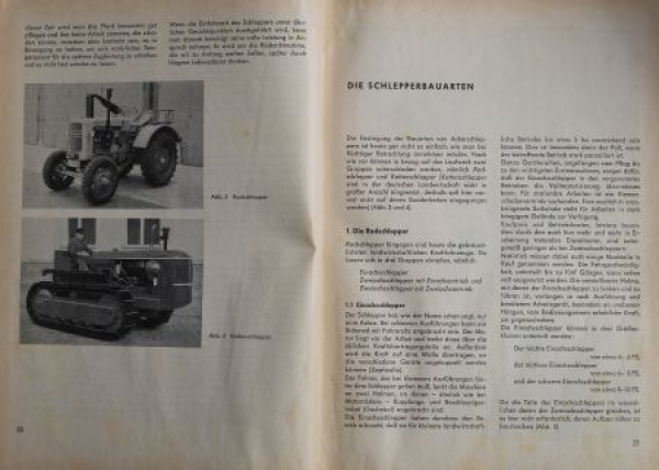 Rudnick "Der Schlepper und sein Geraet" Tractor-Technic 1959 (6362)