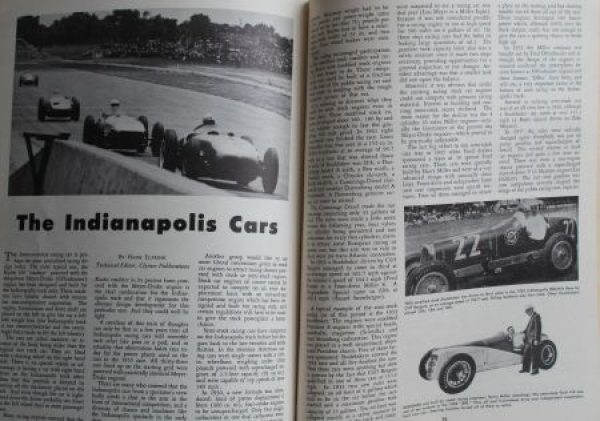 Clymer "Indianapolis 500 Mile Race" 1955 Motorracing-History (3080)