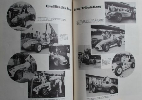 Clymer "Indianapolis 500 Mile Race" 1955 Motorracing-History (3080)