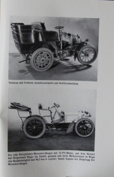 Ehmer "Gottlieb Daimler zu seinem 100. Geburtstage" Daimler-Historie 1934 (5063)