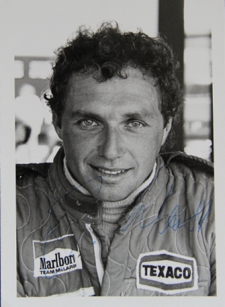 Jochen Mass Formula 1 Racingdriver 1979 original autgraph (5123)