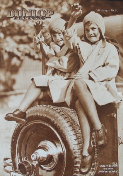 "Dunlop Zeitung" Factory-Magazine 1928 (5125)