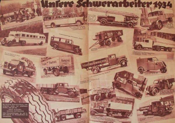 DEKA "Neues vom DEKA Reifen" Tire-Magazine 1934 (5129)