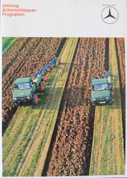 Unimog Mercedes-Benz Modelprogram 1966 Agricultural tractors (5244)