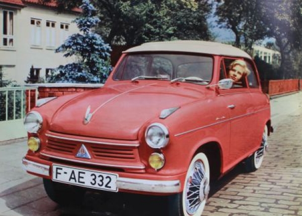 Lloyd Alexander 600 Modelprogram 1958 Carbrochure (5257)