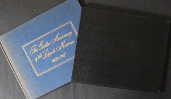 Kimes "The golden Anniversary of the Lincoln Motorcar 1921-1971" Lincoln-Carhistory 1971 (5431)