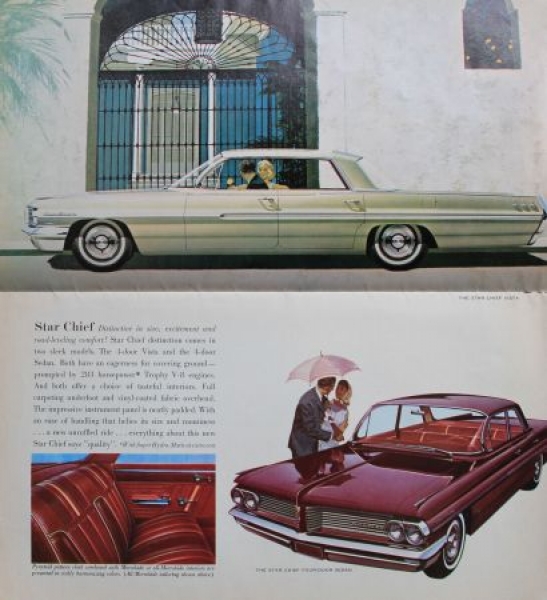 Pontiac Modelprogram 1962 Carbrochure (7261)