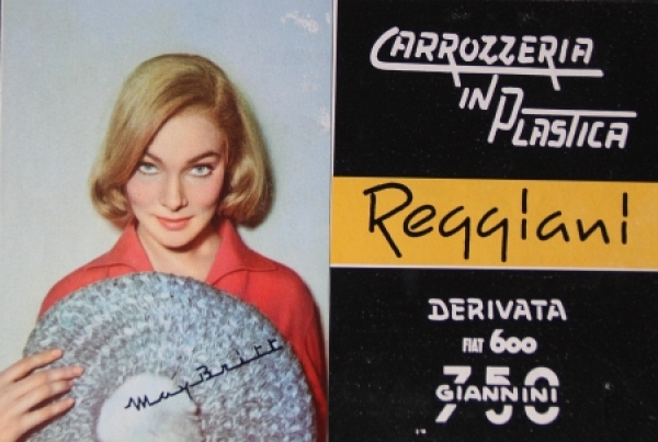 Giannini Carozzeria 750 Reggiani Derivata 1956 Carbrochure (5462)