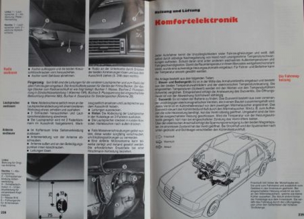 Korp "Mercedes-Benz 200 D - 300 E - Jetzt helfe ich mir selbst" Reparaturhandbuch 1988 Band 124 (5408)