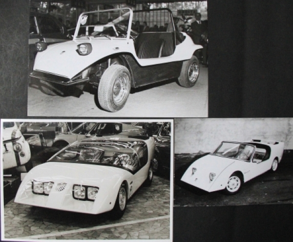 Giannini 750 Sirio Dune Buggie 3 Werksfotos 1972 (5500)