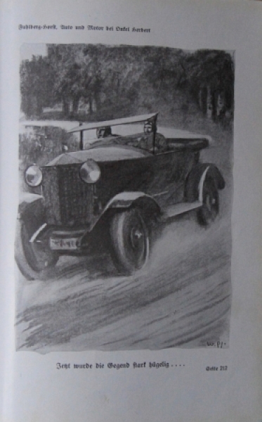 Fuhlberg-Horst "Auto und Motor bei Onkel Herbert" Reisebericht 1924 (5501)