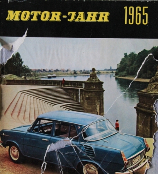 "Motor Jahr - Eine internationale Revue" 1965 Automobil-Yearbook  (5548)