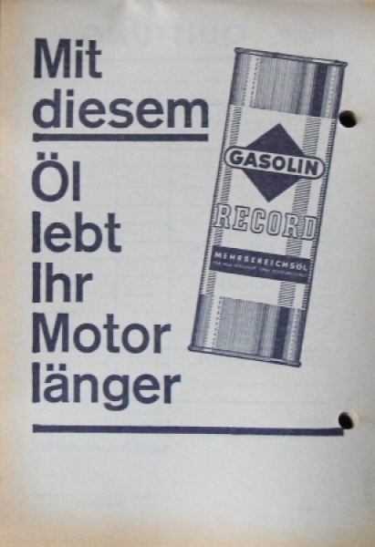 Gasolin Receiptbook 1964 Nitag Gasstation 100 sheeds (0669)