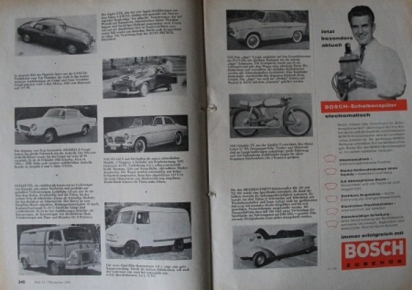 "Die Automobil-Wirtschaft" Vehicle-Magazine 1959 zwo issues (5564)