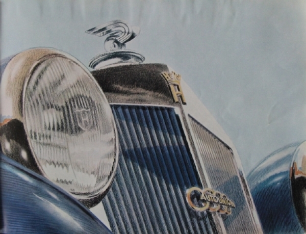 Horch 3,5 Litre V-8 Cylindre Modelprogram 1937 Carbrochure (5650)