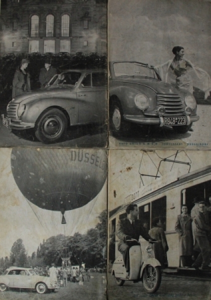 "DKW Nachrichten" DKW-Factory-Magazine 1953/55 five issues (9437)