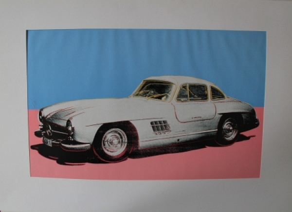 Mercedes-Benz SL Klasse Modelprogram 1989 Carbrochure-Map (5671)