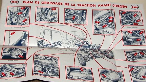 Citroen 7 - 11 - 15 CV Traction Avant "Votre Citroen" 1953 Ownermanual (5687)