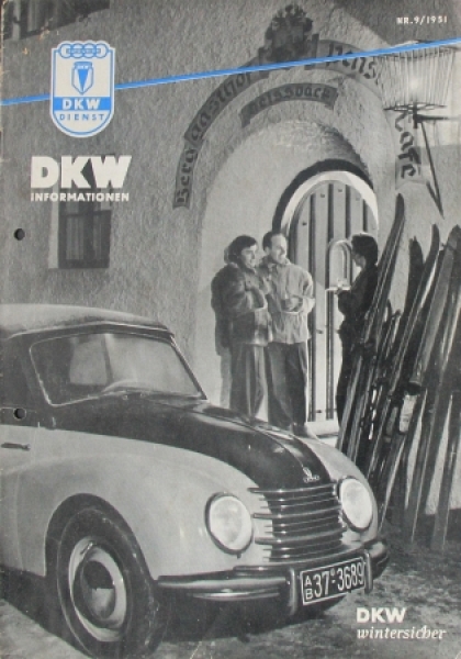 "DKW Nachrichten" DKW-Factory-Magazine 1951 (5719)