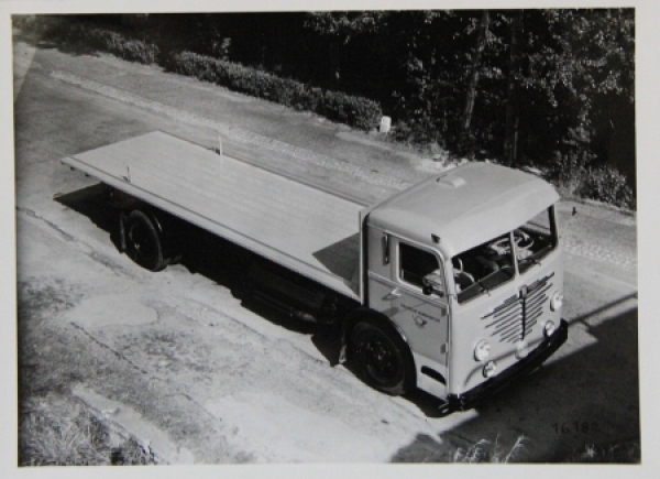 Buessing-NAG 6000 T Diesel-Truck German Post 1955 Factory-Photo (5744)