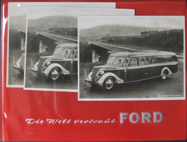 Ford V8 Harmening Panoramabus Modelprogram 1950 Bus-Portfolio (5760)
