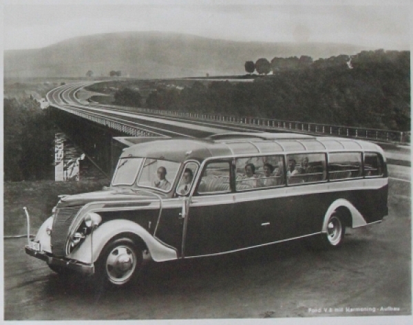 Ford V8 Harmening Panoramabus Modelprogram 1950 Bus-Portfolio (5760)