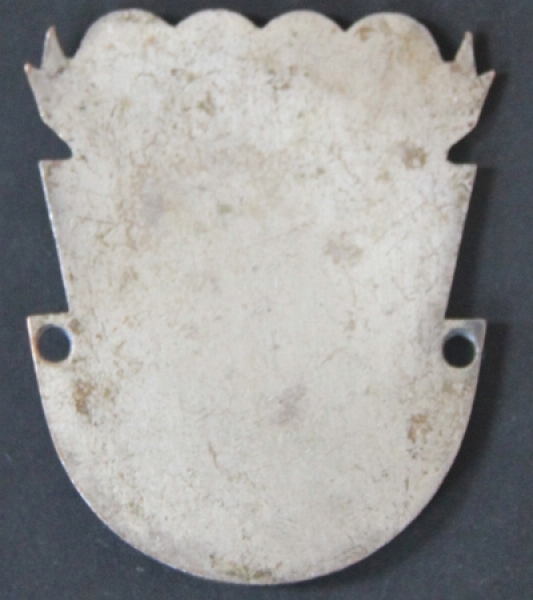 DKW 1958 Club Motorracing-Plate "Zielfahrt Mehrsfelden" enamelled (5795)