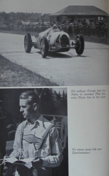 Beinhorn "Mein Mann der Rennfahrer" 1938 Rosemeyer-Biographie (9383)