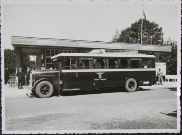 Henschel Typ 4D4 Diesel 100 PS "Deutsche Reichspost" 1937 original photo (5817)