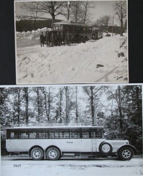 Buessing-NAG Bus on tour 2 Originalphotos 1926 (5836)