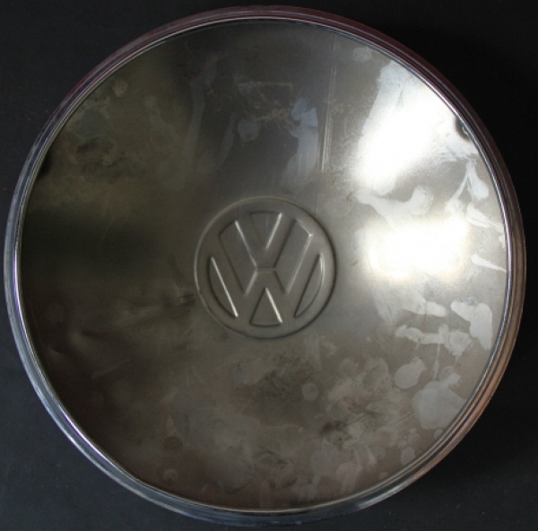 Volkswagen Käfer Karmann Ghia 1964 Radkappen vier Stück verchromt (6096)
